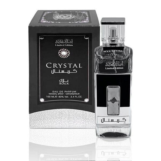 Ard Al Zaafaran Unisex Crystal Black EDP Spray 3.4 oz Fragrances - Luxurious Fragrance Available Online in Hong Kong & China