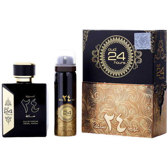 Ard Al Zaafaran Unisex Oud 24 Hours Gift Set - Luxurious Fragrance Available Online in Hong Kong & China
