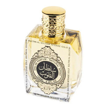 Ard Al Zaafaran Unisex Sultan Al Quloob Intense Gold EDP Spray 3.4 oz - Luxurious Fragrance Available Online in Hong Kong & China