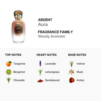 Ardent Unisex Aura Extrait de Parfum Spray 3.0 oz Fragrances (Wholesale) - Luxurious Fragrance Available Online in Hong Kong & China
