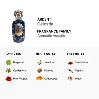 Ardent Unisex Celestia Extrait de Parfum Spray 3.0 oz (Wholesale) - Luxurious Fragrance Available Online in Hong Kong & China
