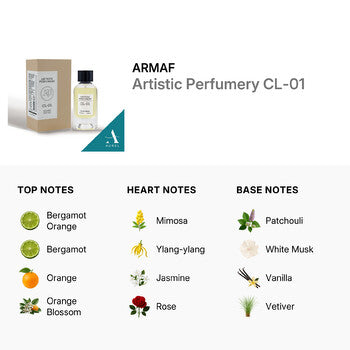 Armaf Ladies Artistic Perfumery CL-01 EDP Spray 3.4 oz Fragrances (Wholesale) - Luxurious Fragrance Available Online in Hong Kong & China