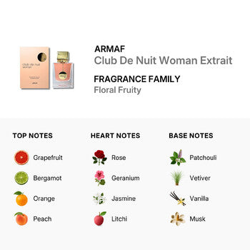 Armaf Ladies Club De Nuit Extrait de Parfum Spray 2.37 oz - Luxurious Fragrance Available Online in Hong Kong & China