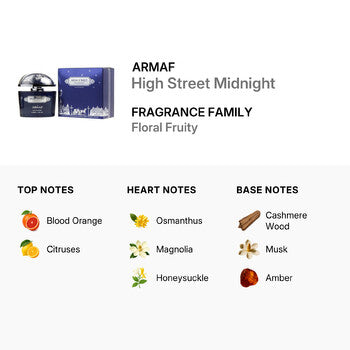 Armaf Ladies High Street Midnight EDP Spray 3.4 oz - Luxurious Fragrance Available Online in Hong Kong & China