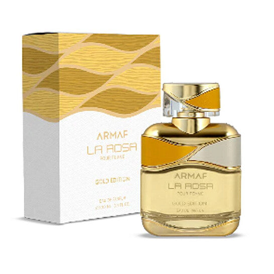 Armaf Ladies La Rosa Gold Edition EDP Spray 3.4 oz - Luxurious Fragrance Available Online in Hong Kong & China