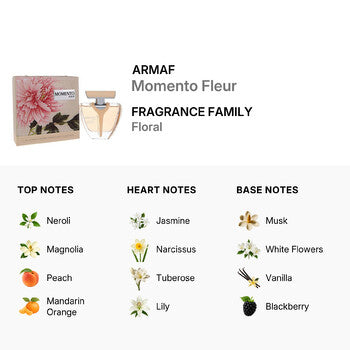 Armaf Ladies Momento Fleur EDP 3.4 oz - Luxurious Fragrance Available Online in Hong Kong & China