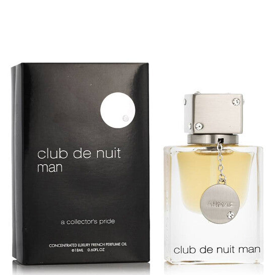 Armaf Men's Club De Nuit Perfume Oil EDP Oil 0.6 oz Fragrances - Luxurious Fragrance Available Online in Hong Kong & China