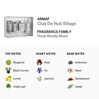 Armaf Men's Club De Nuit Sillage Gift Set - Luxurious Fragrance Available Online in Hong Kong & China