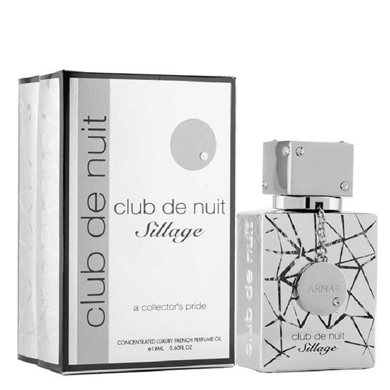 Armaf Men's Club De Nuit Sillage Perfume Oil 0.6 oz Fragrances - Luxurious Fragrance Available Online in Hong Kong & China