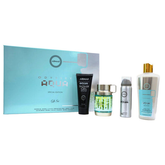 Armaf Men's Odyssey Aqua Gift Set Fragrances - Luxurious Fragrance Available Online in Hong Kong & China
