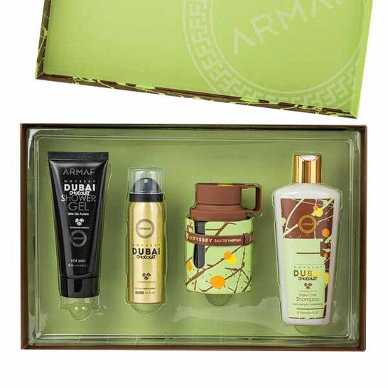 Armaf Men's Odyssey Dubai Chocolat Gourmand Gift Set Fragrances - Luxurious Fragrance Available Online in Hong Kong & China