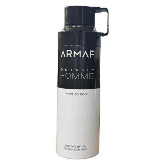 Armaf Men's Odyssey Homme White Edition Body Spray 6.8 oz Fragrances - Luxurious Fragrance Available Online in Hong Kong & China