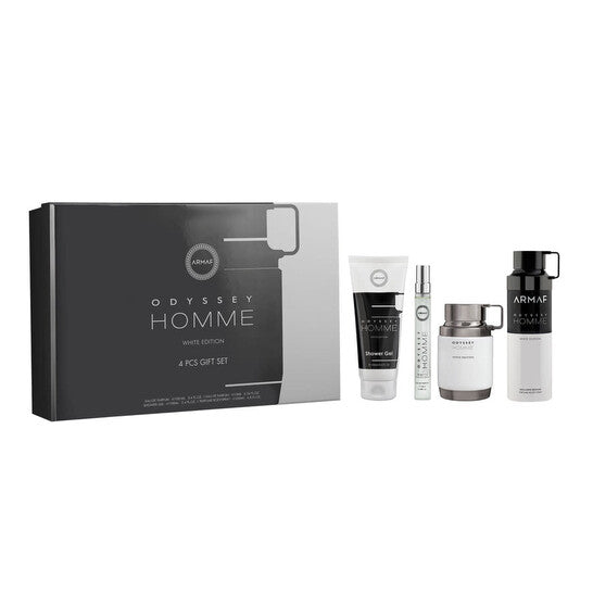 Armaf Men's Odyssey Homme White Edition Gift Set Fragrances - Luxurious Fragrance Available Online in Hong Kong & China