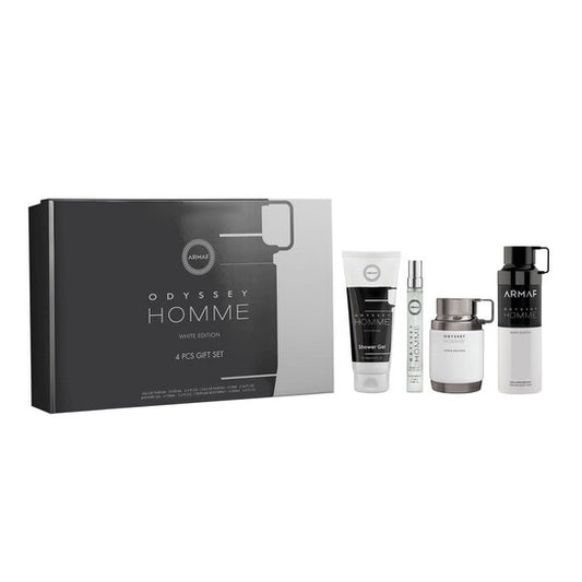 Armaf Men's Odyssey Homme White Edition Gift Set Fragrances (Wholesale) - Luxurious Fragrance Available Online in Hong Kong & China
