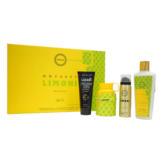 Armaf Men's Odyssey Limoni Gift Set Fragrances (Wholesale) - Luxurious Fragrance Available Online in Hong Kong & China