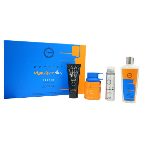 Armaf Men's Odyssey Mandarin Sky Elixir Gift Set Fragrances (Wholesale) - Luxurious Fragrance Available Online in Hong Kong & China