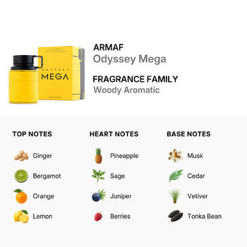 Armaf Men's Odyssey Mega EDP 6.7 oz - Luxurious Fragrance Available Online in Hong Kong & China
