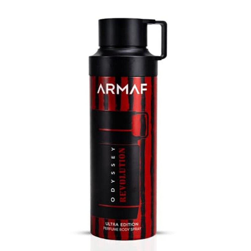 Armaf Men's Odyssey Revolution Ultra Edition Body Spray 6.8 oz Fragrances (Wholesale) - Luxurious Fragrance Available Online in Hong Kong & China