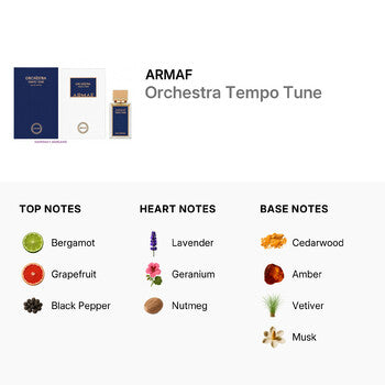 Armaf Men's Orchestra Tempo Tune EDP Spray 3.0 oz Fragrances (Wholesale) - Luxurious Fragrance Available Online in Hong Kong & China