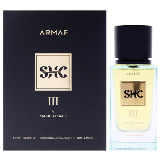 Armaf Men's Shk III By Saoud Alkaabi Extrait de Parfum Spray 3.4 oz Fragrances - Luxurious Fragrance Available Online in Hong Kong & China