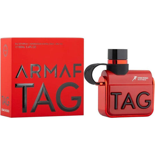 Armaf Men's Tag Uomo Rosso EDP Spray 3.4 oz Fragrances (Wholesale) - Luxurious Fragrance Available Online in Hong Kong & China