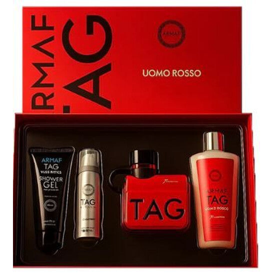 Armaf Men's Tag Uomo Rosso Gift Set Fragrances - Luxurious Fragrance Available Online in Hong Kong & China