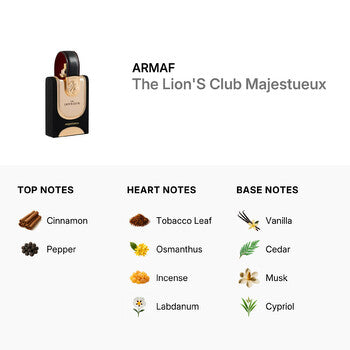 Armaf Men's The Lion'S Club Majestueux EDP Spray 3.4 oz Fragrances (Wholesale) - Luxurious Fragrance Available Online in Hong Kong & China