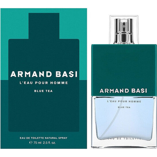 Armand Basi Men's L'Eau Pour Homme Blue Tea EDT Spray 2.5 oz Fragrances (Wholesale) - Luxurious Fragrance Available Online in Hong Kong & China