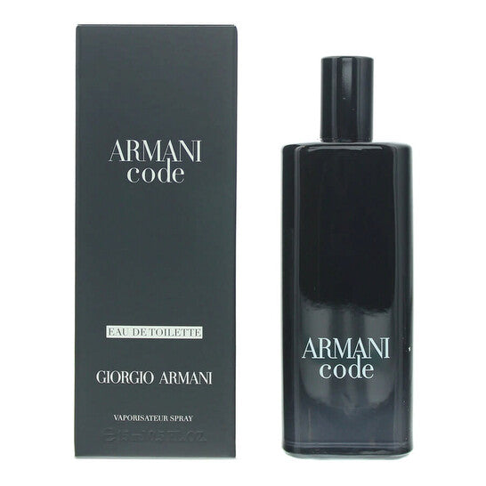 Giorgio Armani Armani Code For Men / Giorgio Armani EDT Spray 0.5 oz (15 ml) (M) - Luxurious Fragrance Available Online in Hong Kong & China