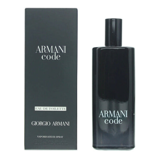 Giorgio Armani Armani Code For Men / Giorgio Armani EDT Spray 0.5 oz (15 ml) (M) - Luxurious Fragrance Available Online in Hong Kong & China
