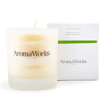 Aromaworks Unisex Inspire 7.76 oz Scented Candle - Luxurious Fragrance Available Online in Hong Kong & China