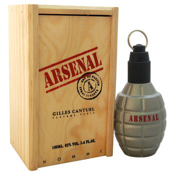 Gilles Cantuel Arsenal Grey by Gilles Cantuel for Men - 3.4 oz EDP Spray - Luxurious Fragrance Available Online in Hong Kong & China