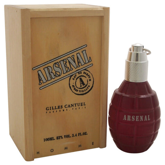Gilles Cantuel Arsenal Red by Gilles Cantuel for Men - 3.4 oz EDP Spray - Luxurious Fragrance Available Online in Hong Kong & China