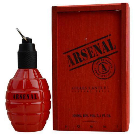 Gilles Cantuel Arsenal Red / Gilles Cantuel EDP Spray 3.4 oz (100 ml) (m) - Luxurious Fragrance Available Online in Hong Kong & China