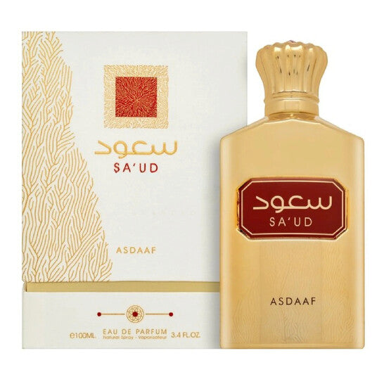 Asdaaf Unisex Sa'ud EDP Spray 3.4 oz Fragrances - Luxurious Fragrance Available Online in Hong Kong & China