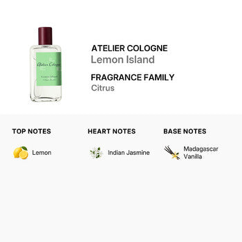 Atelier Cologne Atelier Lemon Island 3.4 oz - Luxurious Fragrance Available Online in Hong Kong & China