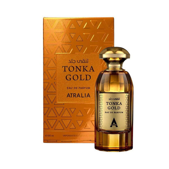 Atralia Unisex Tonka Gold EDP Spray 3.4 oz Fragrances (Wholesale) - Luxurious Fragrance Available Online in Hong Kong & China