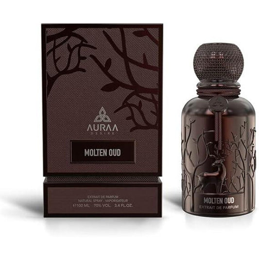 Auraa Desire Unisex Molten Oud Extrait de Parfum Spray 3.4 oz Fragrances (Wholesale) - Luxurious Fragrance Available Online in Hong Kong & China