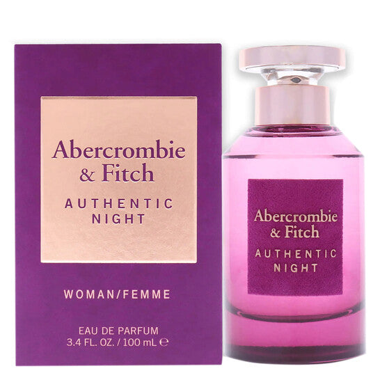 Abercrombie And Fitch Authentic Night by Abercrombie and Fitch for Women - 3.4 oz EDP Spray (Wholesale) - Luxurious Fragrance Available Online in Hong Kong & China