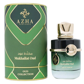 Azha Men's Mukhallat Oud EDP Spray 3.3 oz - Luxurious Fragrance Available Online in Hong Kong & China