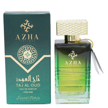 Azha Men's Taj Al Oud EDP Spray 3.3 oz - Luxurious Fragrance Available Online in Hong Kong & China