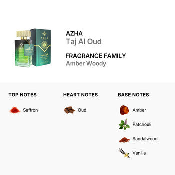 Azha Men's Taj Al Oud EDP Spray 3.38 oz Fragrances (Wholesale) - Luxurious Fragrance Available Online in Hong Kong & China