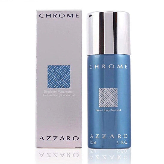 Azzaro Men's Chrome Deodorant Spray 5.0 oz Fragrances (Wholesale) - Luxurious Fragrance Available Online in Hong Kong & China