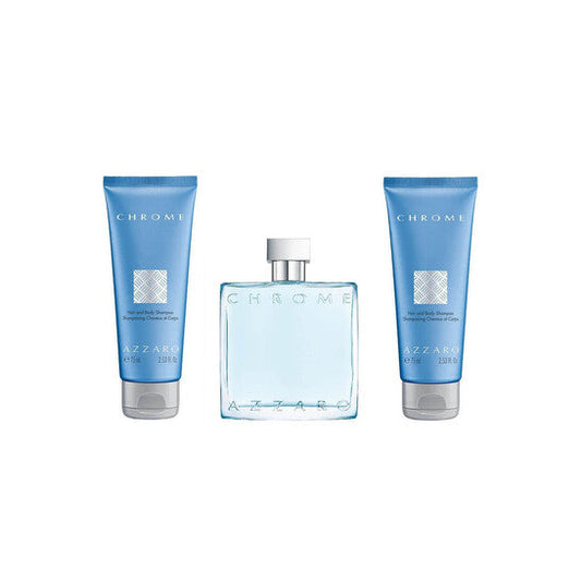 Azzaro Men's Chrome Gift Set Fragrances (Wholesale) - Luxurious Fragrance Available Online in Hong Kong & China