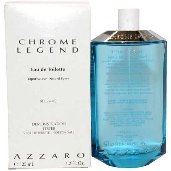 Azzaro Men's Chrome Legend EDT Spray 4.2 oz (Tester) Fragrances - Luxurious Fragrance Available Online in Hong Kong & China