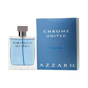 Azzaro Men's Chrome United EDT Spray 3.4 oz - Luxurious Fragrance Available Online in Hong Kong & China