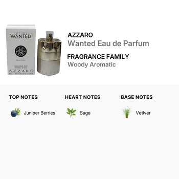 Azzaro Men's Wanted Eau de Parfum EDP 3.4 oz (Tester) - Luxurious Fragrance Available Online in Hong Kong & China