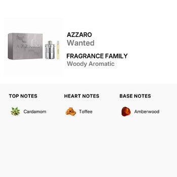 Azzaro Men's Wanted Gift Set - Luxurious Fragrance Available Online in Hong Kong & China
