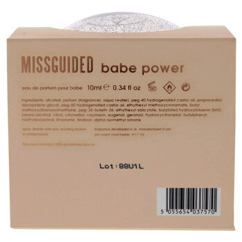 Missguided Babe Power by Missguided for Women - 2 Pc Mini Gift Set 10ml EDP Spray, Mini Pom Pom Keyring - Luxurious Fragrance Available Online in Hong Kong & China