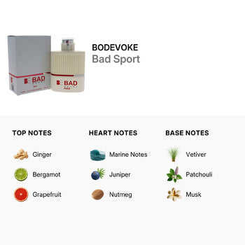 Bodevoke Bad Sport by Bodevoke for Men - 3.4 oz EDP Spray (Wholesale) - Luxurious Fragrance Available Online in Hong Kong & China